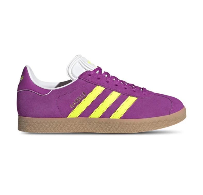 Adidas Gazelle – Purple / Bold Gold / Gum Sole