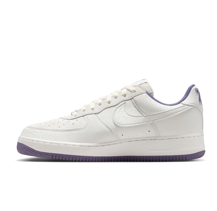 Nike Air Force 1 Low – White / Mamba Logo (Kobe Bryant Edition)
