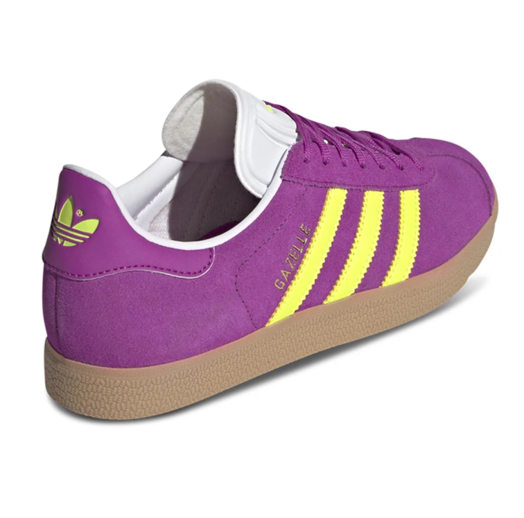 Adidas Gazelle – Purple / Bold Gold / Gum Sole