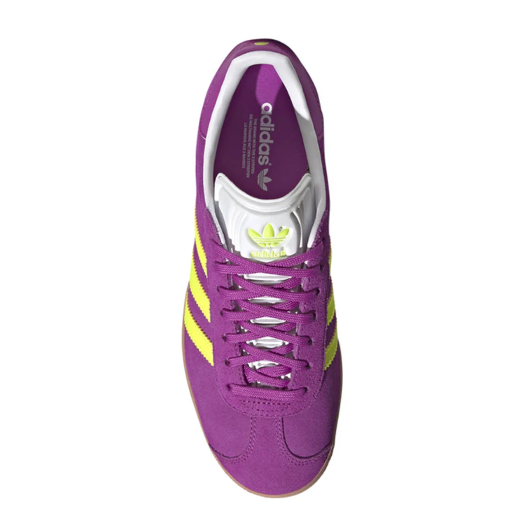 Adidas Gazelle – Purple / Bold Gold / Gum Sole