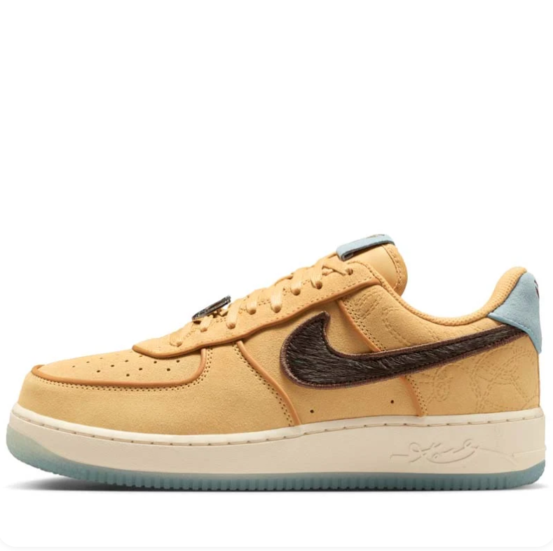 Nike Air Force 1 Low – Wheat / Dark Brown / Mint Green Sole