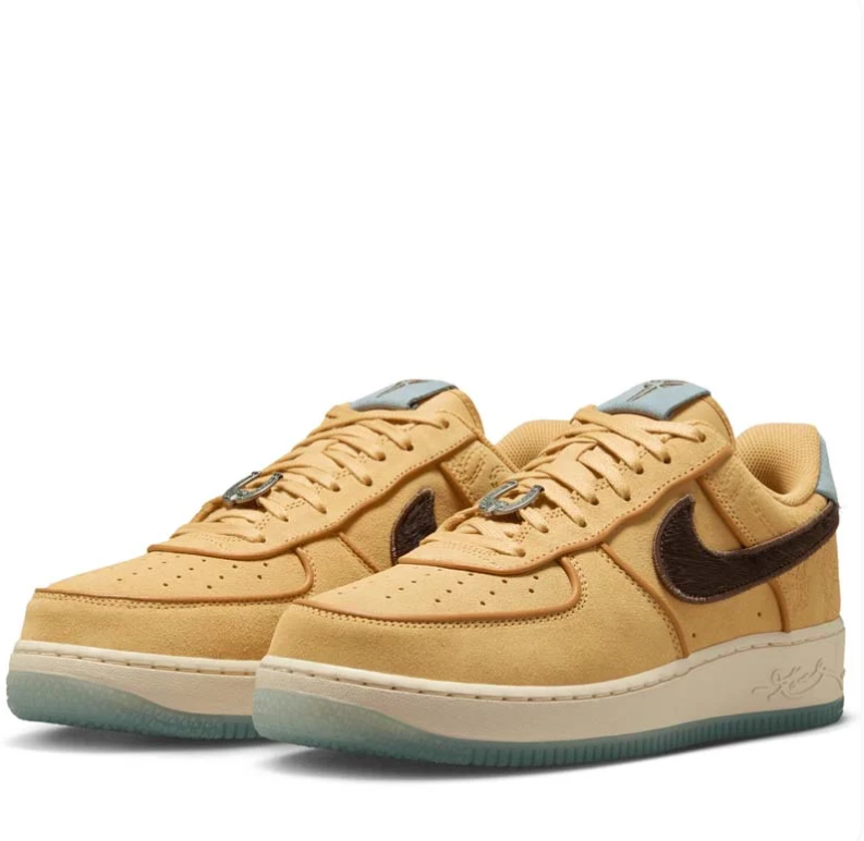 Nike Air Force 1 Low – Wheat / Dark Brown / Mint Green Sole