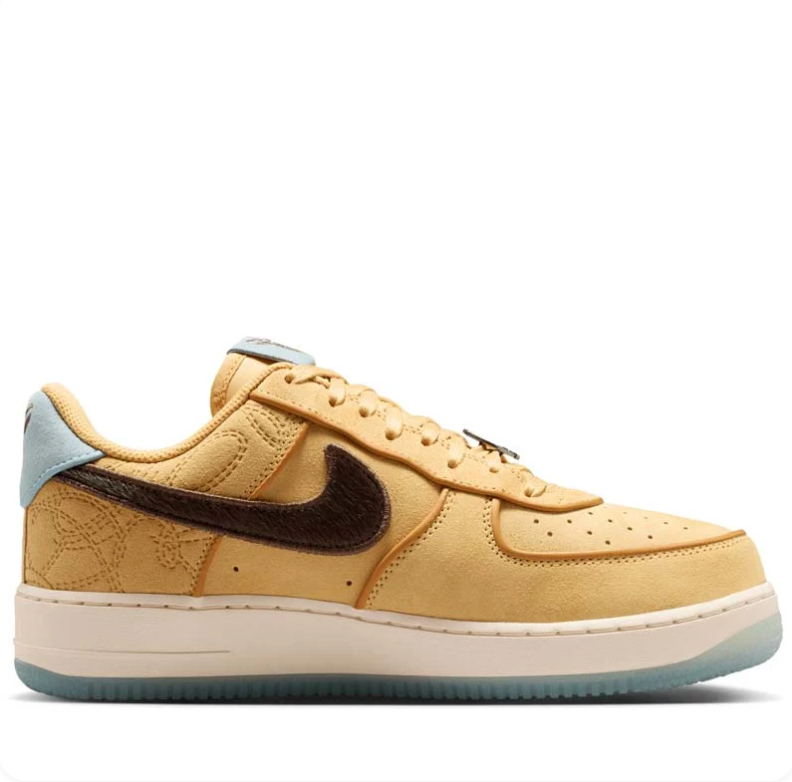 Nike Air Force 1 Low – Wheat / Dark Brown / Mint Green Sole