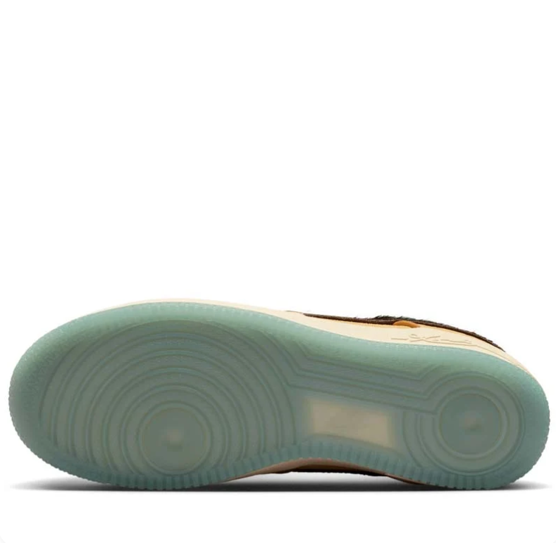Nike Air Force 1 Low – Wheat / Dark Brown / Mint Green Sole