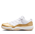 Air Jordan 11 Low – White / Metallic Gold / Tan