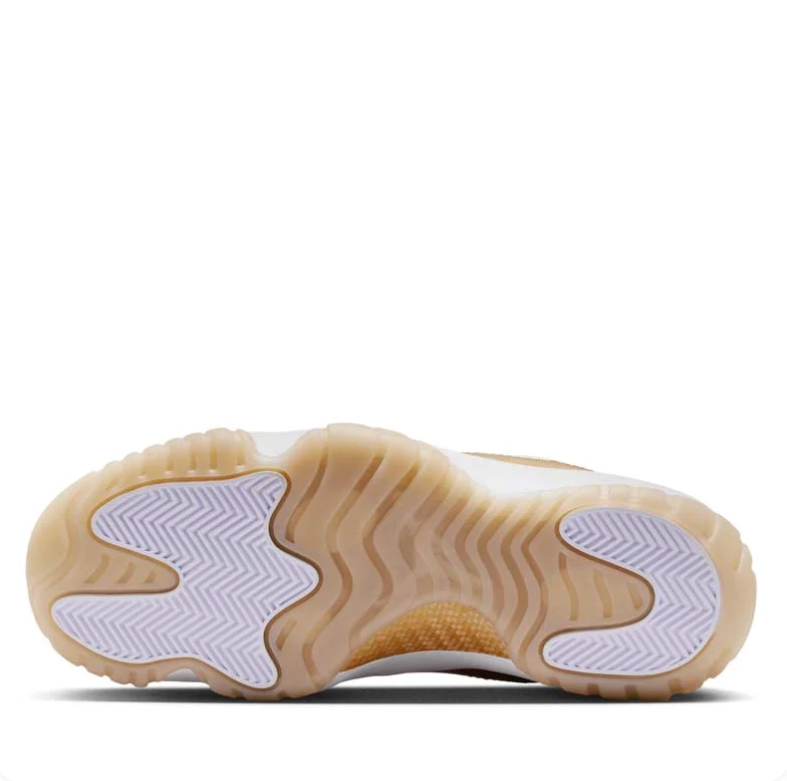 Air Jordan 11 Low – White / Metallic Gold / Tan