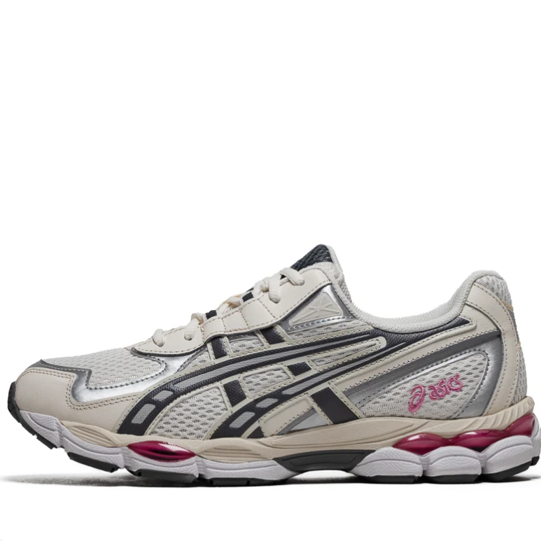 ASICS Gel-NYC – Cream / Dark Grey / Pink Retro City Runner
