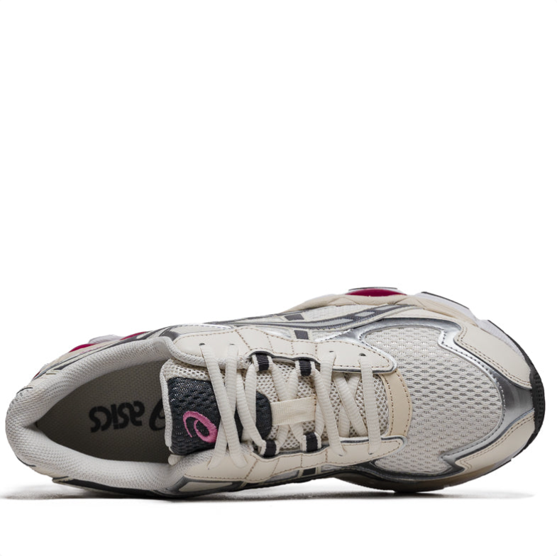 ASICS Gel-NYC – Cream / Dark Grey / Pink Retro City Runner