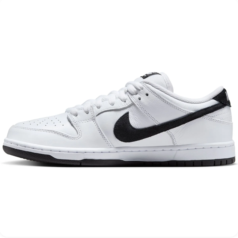 Nike SB Dunk Low Pro – White / Black (Panda)