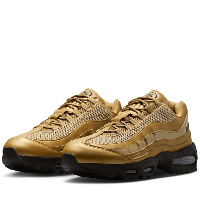 Nike Air Max 95 – Metallic Gold / Wheat / Black
