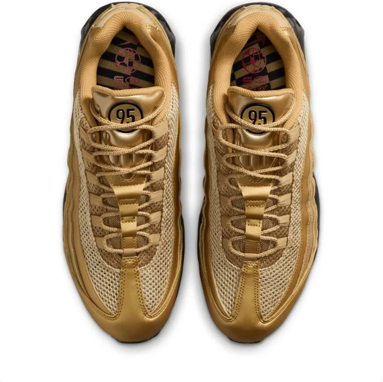 Nike Air Max 95 – Metallic Gold / Wheat / Black