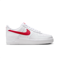 Nike Air Force 1 Low '07 – White / Crimson Red Swoosh