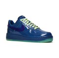 Nike Air Force 1 Low – Deep Blue Patent / Neon Green Sole