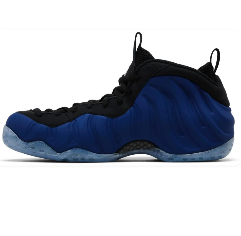 Nike Air Foamposite One – Royal Blue / Black / Ice Sole