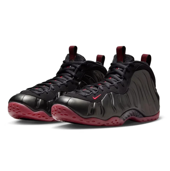 Nike Air Foamposite One – Black / Dark Red