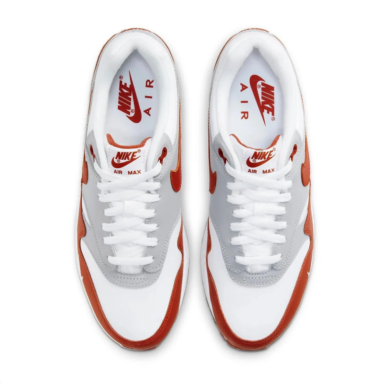 Nike Air Max 1 '86 OG – White / University Red / Grey