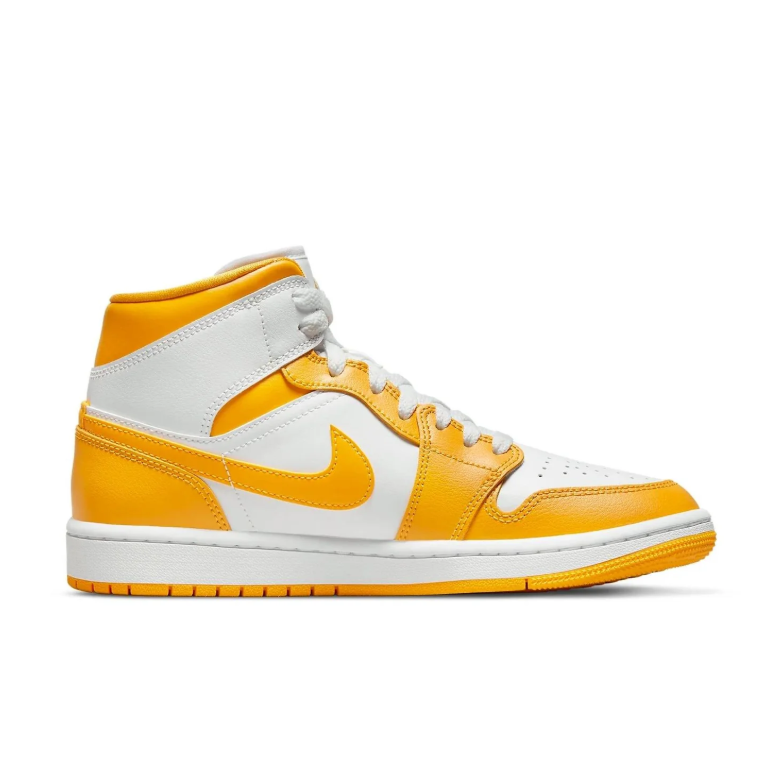 Air Jordan 1 Mid – Taxi Yellow / White