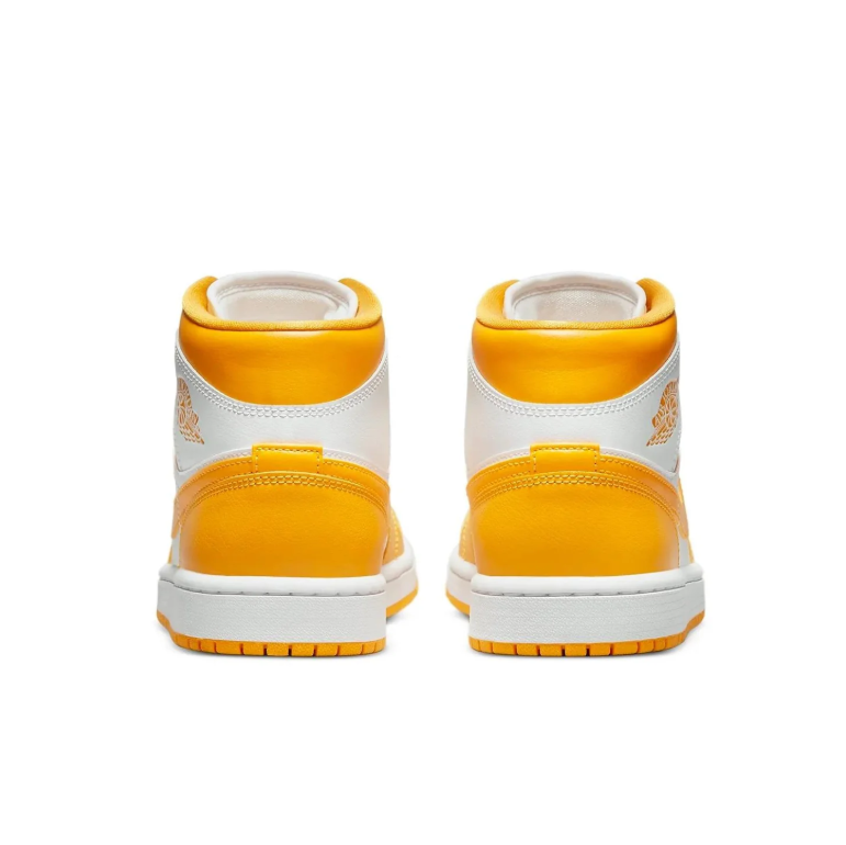 Air Jordan 1 Mid – Taxi Yellow / White