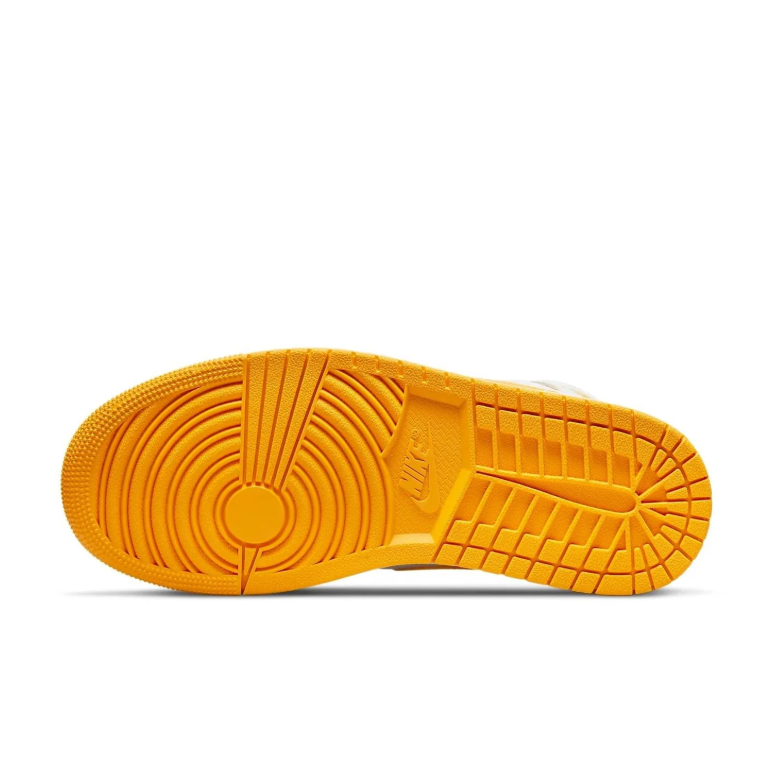 Air Jordan 1 Mid – Taxi Yellow / White
