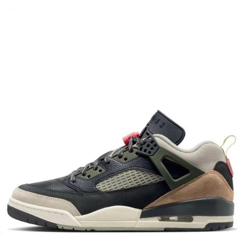 Air Jordan 3 Retro – Black / Khaki / Red Accent