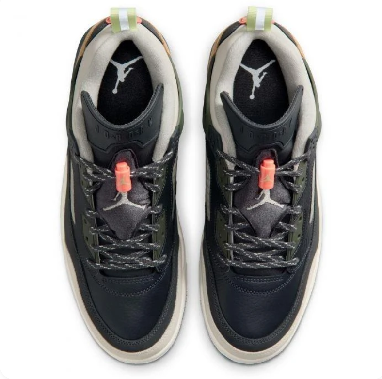 Air Jordan 3 Retro – Black / Khaki / Red Accent