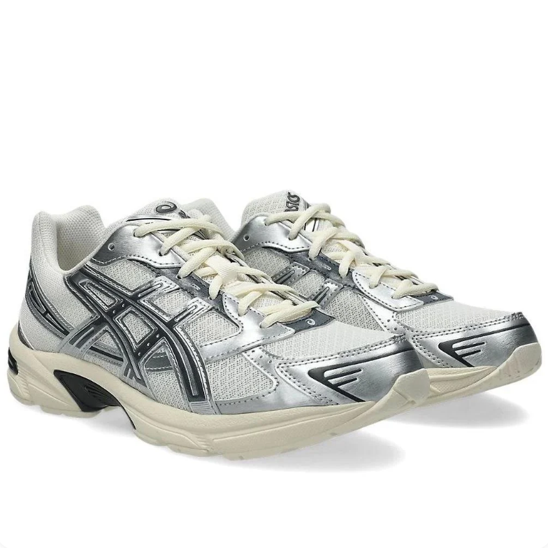 ASICS Gel-Kayano 14 – White / Silver / Black Retro Running Sneakers