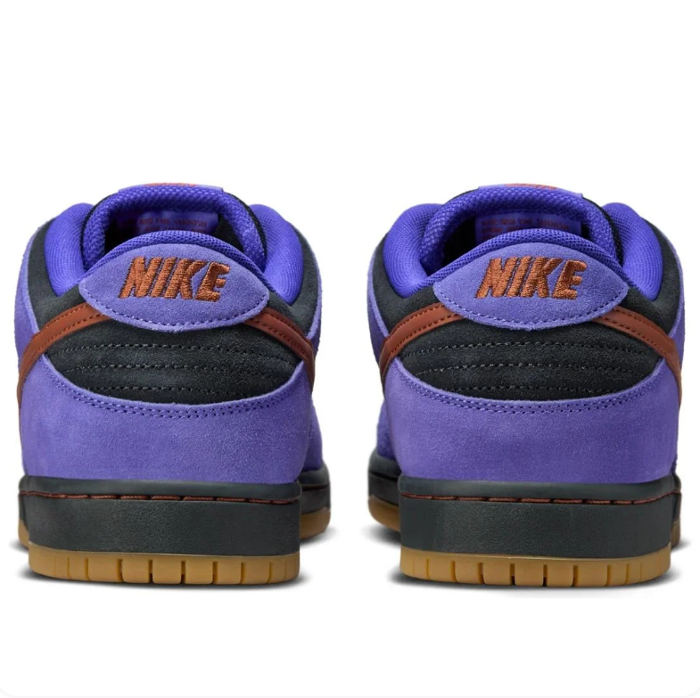 Nike SB Dunk Low – Purple / Black / Brown Red with Gum Sole