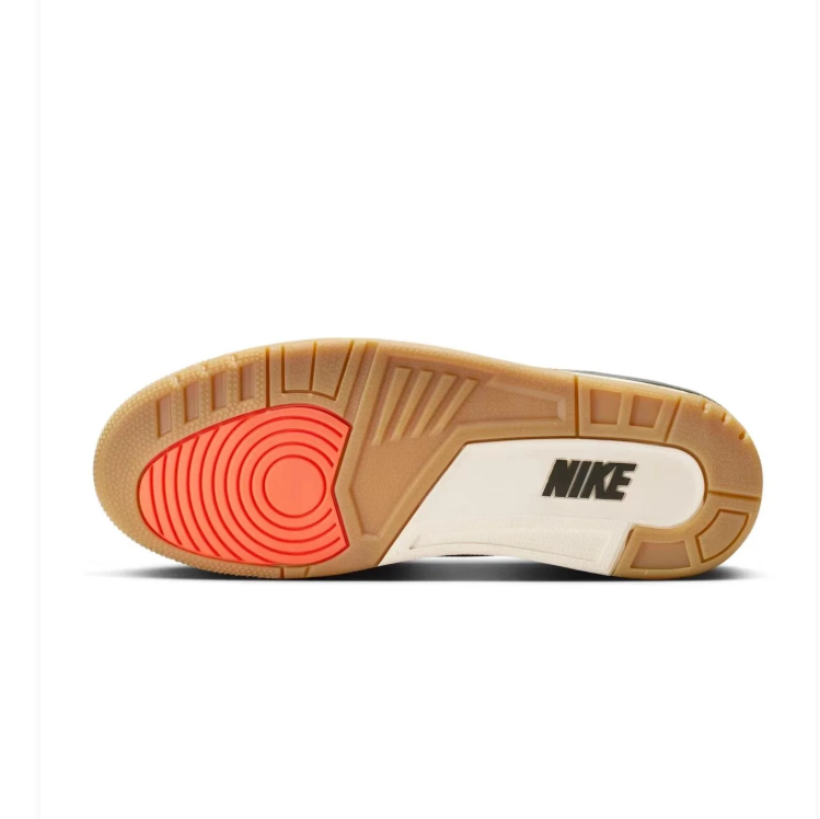 Air Jordan 3 Retro – Olive Green / Cream / Orange Air Unit