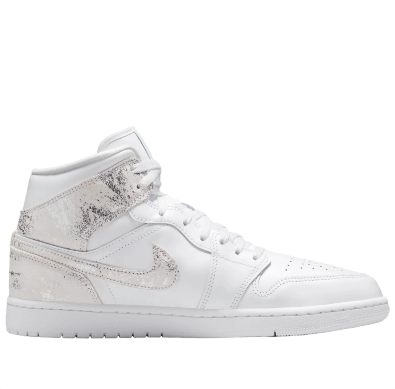 Air Jordan 1 Mid – Triple White