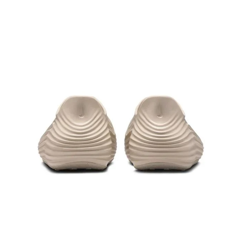Minimalist Perforated Slip-On Clogs – Cream / Beige