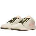 Air Jordan 1 Low – Off-White / Olive Green Laces