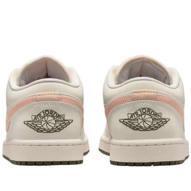 Air Jordan 1 Low – Off-White / Olive Green Laces