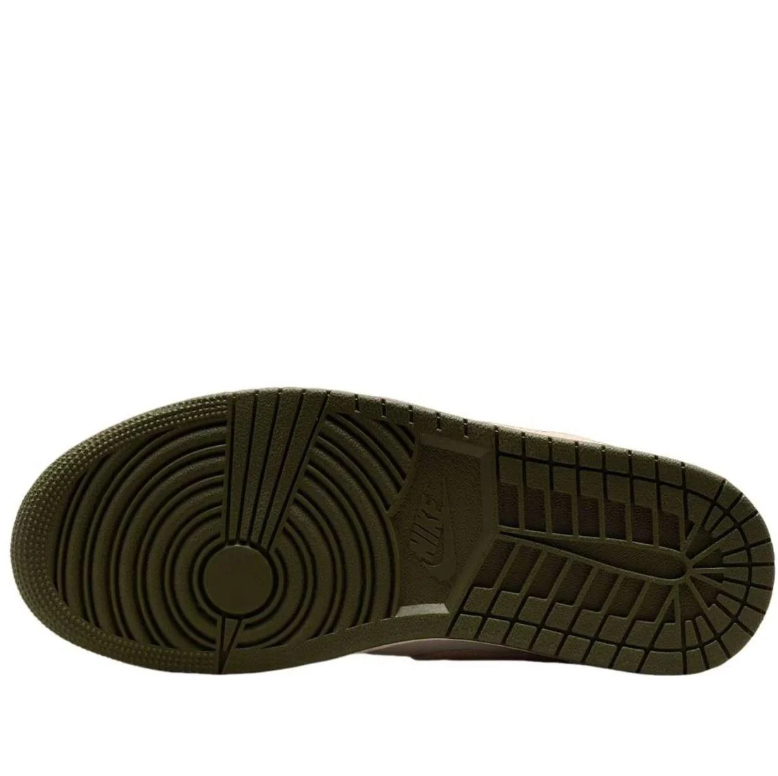 Air Jordan 1 Low – Off-White / Olive Green Laces