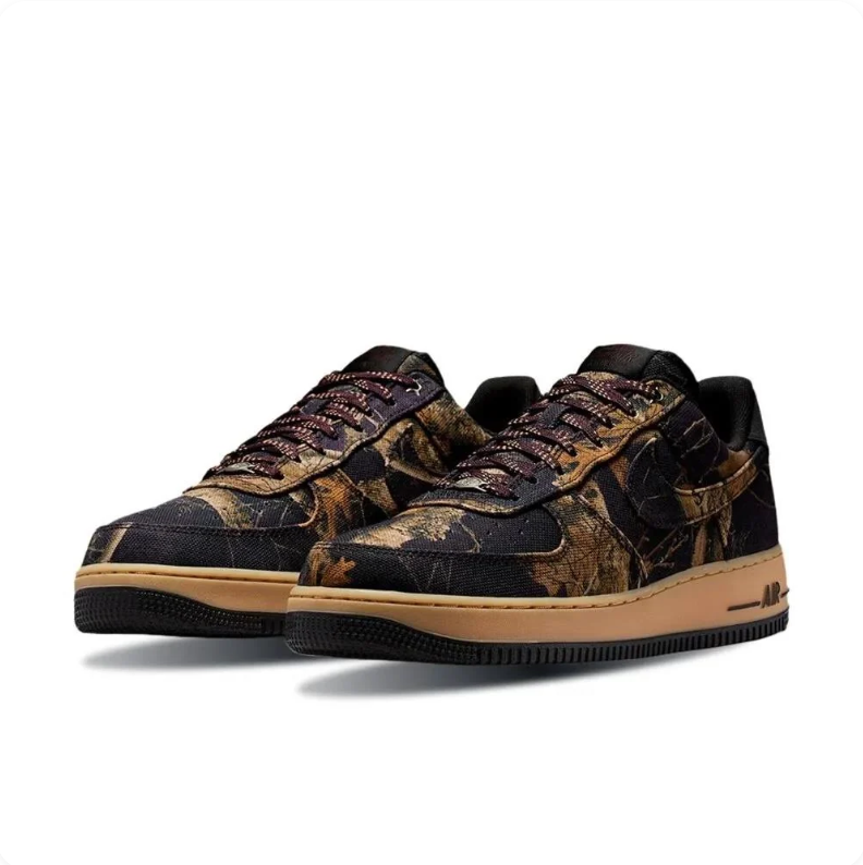 Nike Air Force 1 Low '07 – Dark Brown Camo / Tie-Dye