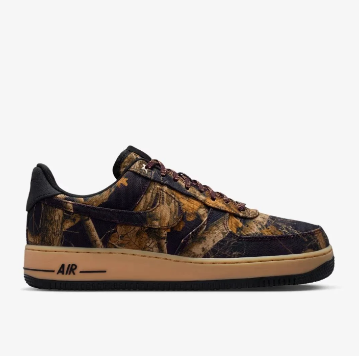 Nike Air Force 1 Low '07 – Dark Brown Camo / Tie-Dye