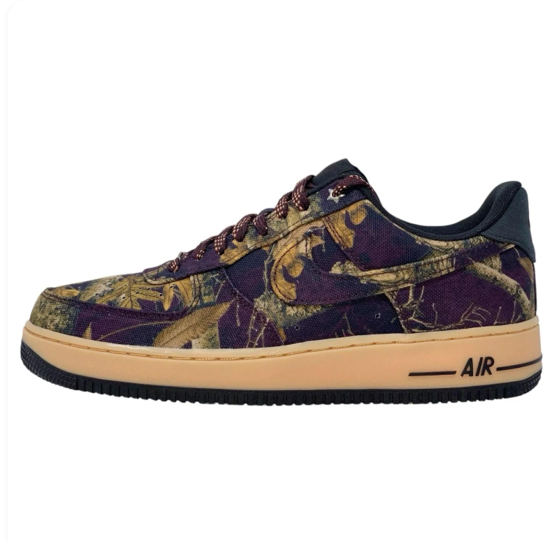 Nike Air Force 1 Low '07 – Dark Brown Camo / Tie-Dye