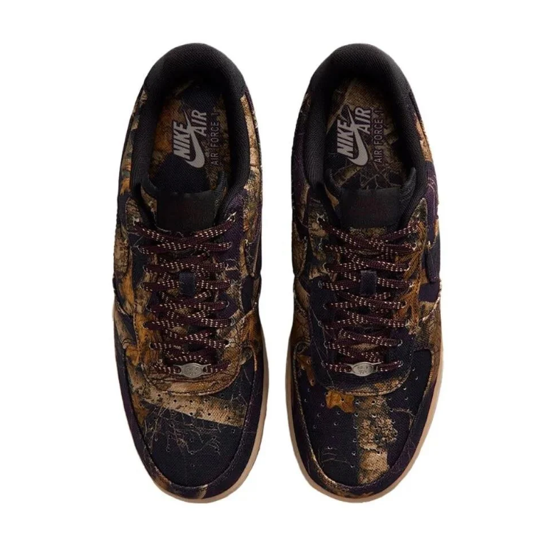 Nike Air Force 1 Low '07 – Dark Brown Camo / Tie-Dye