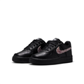 Nike Air Force 1 Low '07 – Triple Black with Leopard Swoosh